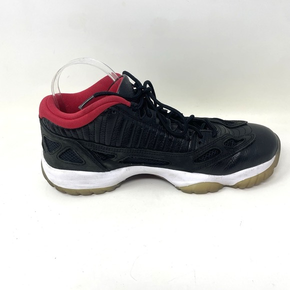 Air Jordan Retro 11 XI Low IE Mens Shoes Size 10 Bred Black 919712-023 Nike - Picture 6 of 10
